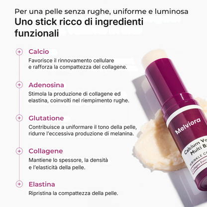Stick Antirughe al Calcio e Collagene
